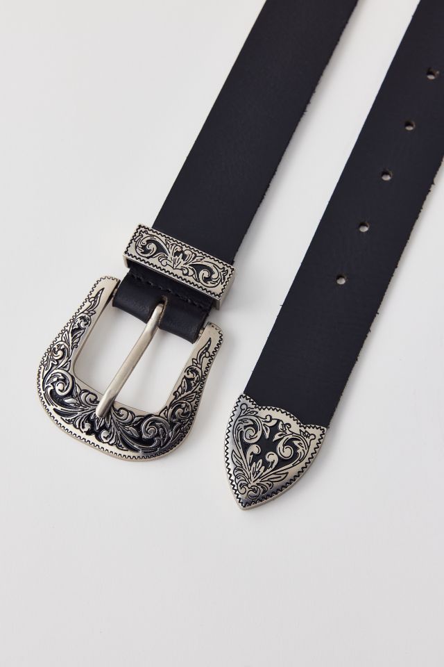 Western belt urban outfitters top