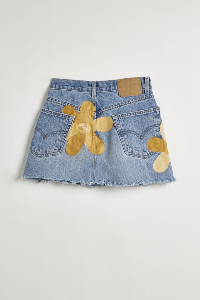 PISHPOSH X Urban Renewal Painted Mini Skirt #1