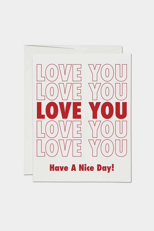 Grocery Bag Love Greeting Card Grocery Bag Love Greeting Card