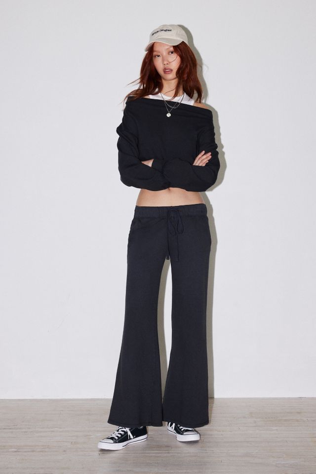 Out From Under Bubble Hem Cropped Sweatshirt #1