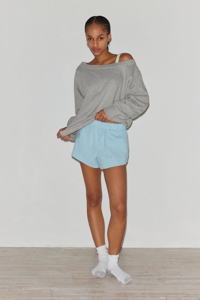 Out From Under Imani Oversized Off-The-Shoulder Sweatshirt