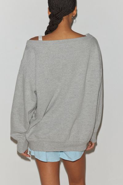 Out From Under Imani Oversized Off-The-Shoulder Sweatshirt