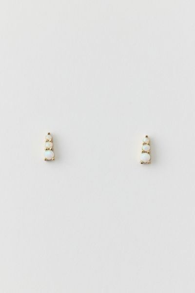 Five And Two Jewelry Scout Stud Earring In Gold, Women's At Urban Outfitters