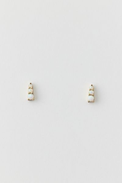 Five And Two Jewelry Scout Stud Earring In Gold, Women's At Urban Outfitters In Gold