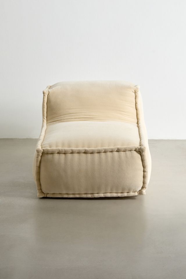 Evelyn Velvet Bean Bag Lounge Chair Urban Outfitters