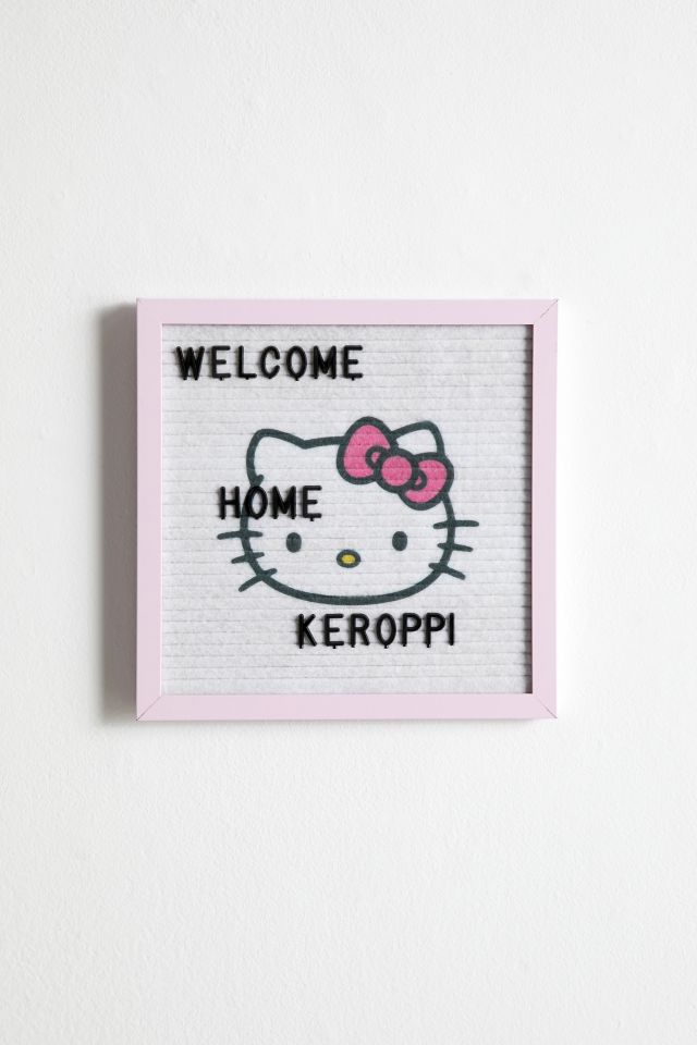 Tableau de lettres en feutre Sanrio Hello Kitty #2