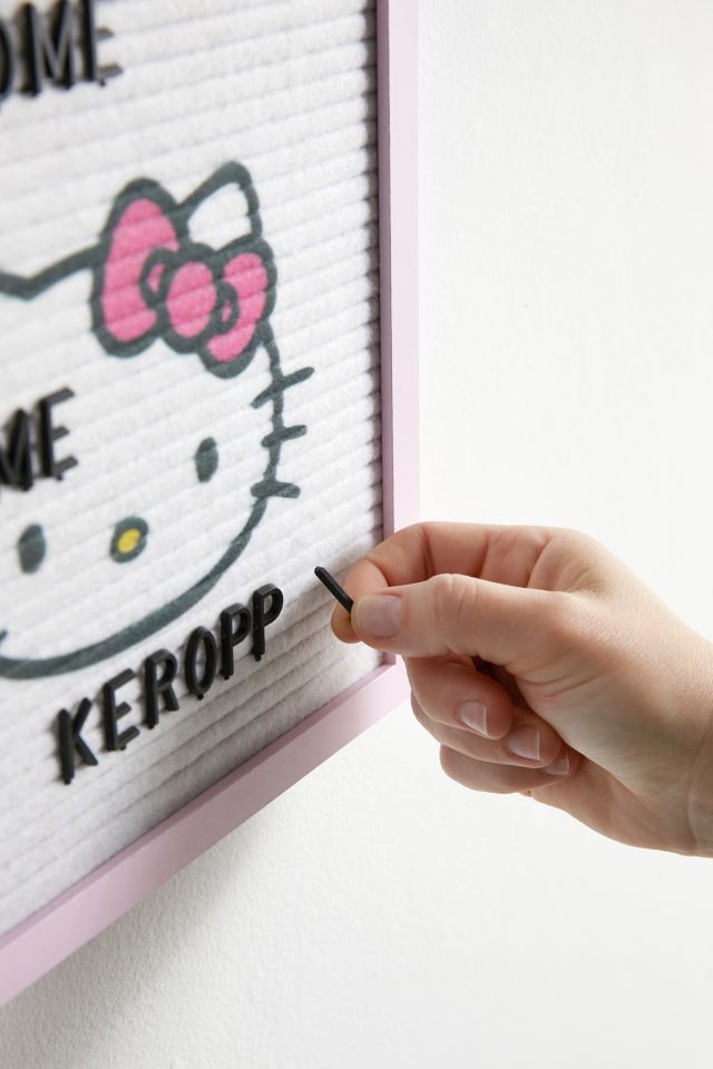 Tableau de lettres en feutre Sanrio Hello Kitty #3