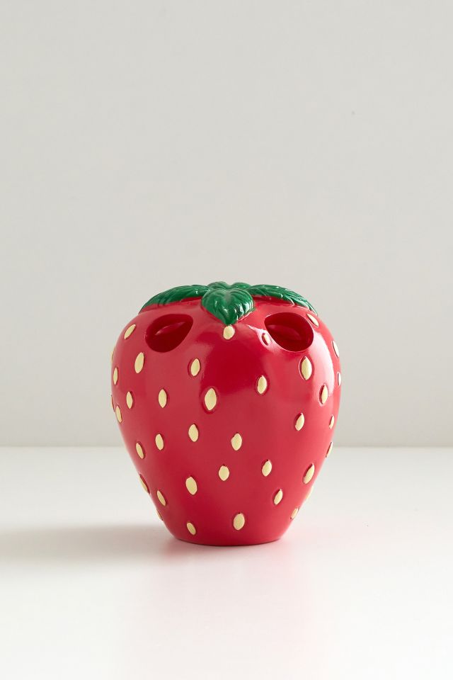 Strawberry Toothbrush Holder #2
