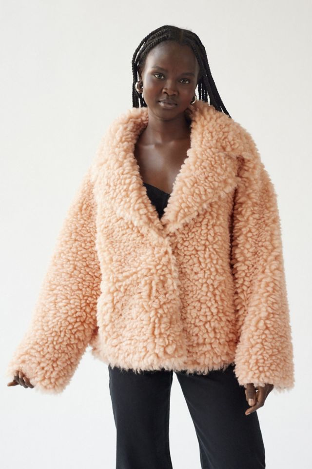 Poppy Fleece Jacket Urban Outfitters