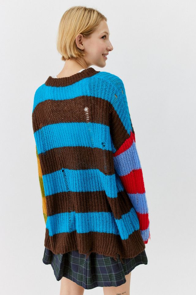 Alston Distressed Sweater #1