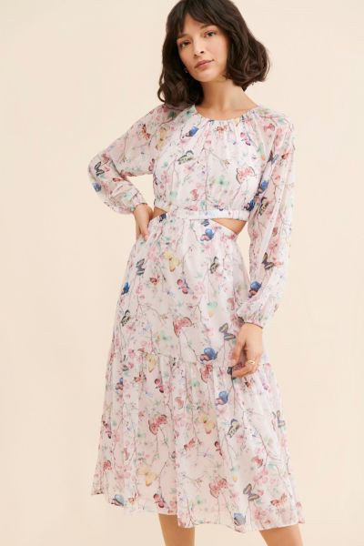 Steve Madden Cadi Cutout Midi Dress
