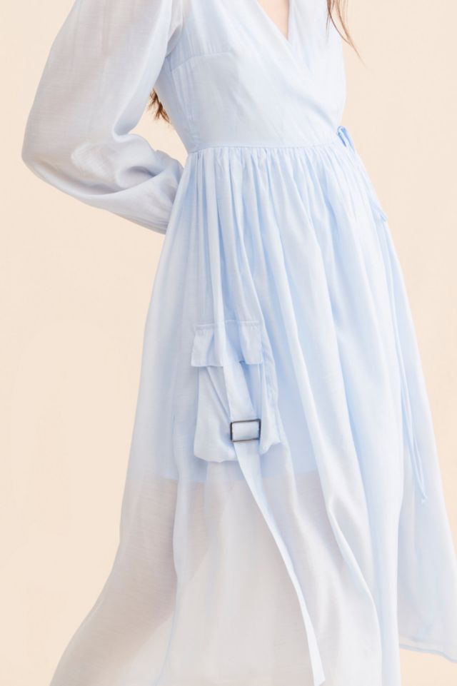 Ghospell Kenna Cargo Wrap Dress #2