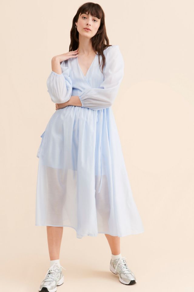 Ghospell Kenna Cargo Wrap Dress #3