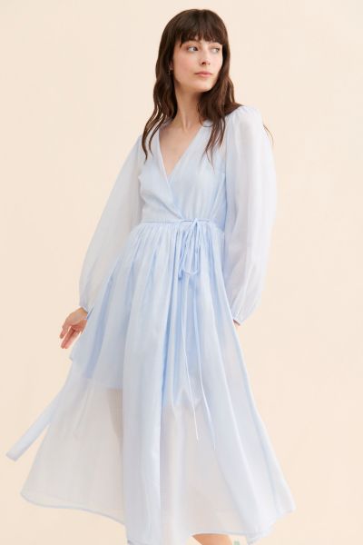 Ghospell Kenna Cargo Wrap Dress