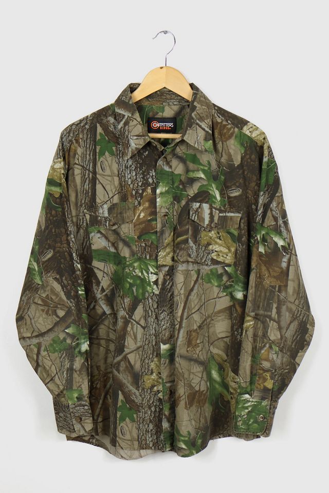 Youth Camo Button Down Shirt main image 1