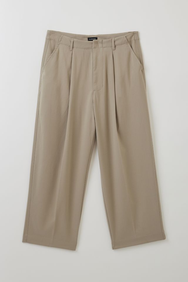Standard Cloth Jason Cropped Pleated Trouser Pant #1