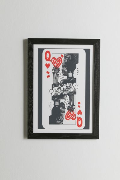 Troy Browne UO Exclusive Queen Of Hearts Poster