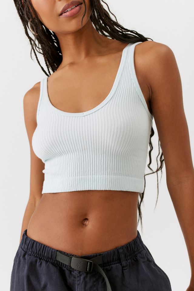 Out From Under Drew Seamless Ribbed Cropped Tank Top