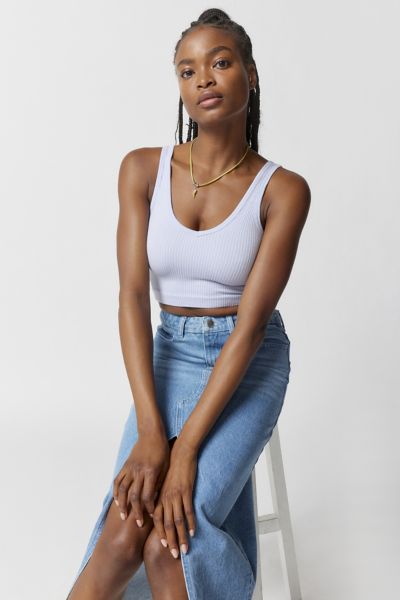 Out From Under Drew Seamless Ribbed Bra Top, Urban Outfitters