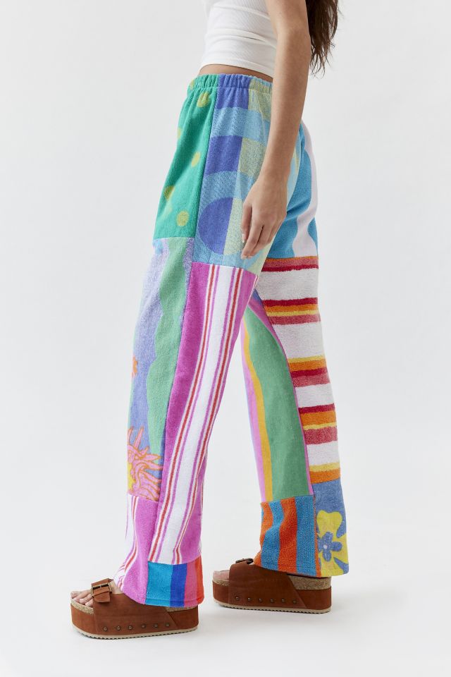 Urban Renewal Remade Pieced Towel Pant #4