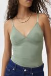 Kat The Label Lucille Satin Lace Trim Micro Short