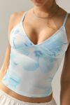 Out From Under Je T'aime Mesh Cropped Cami