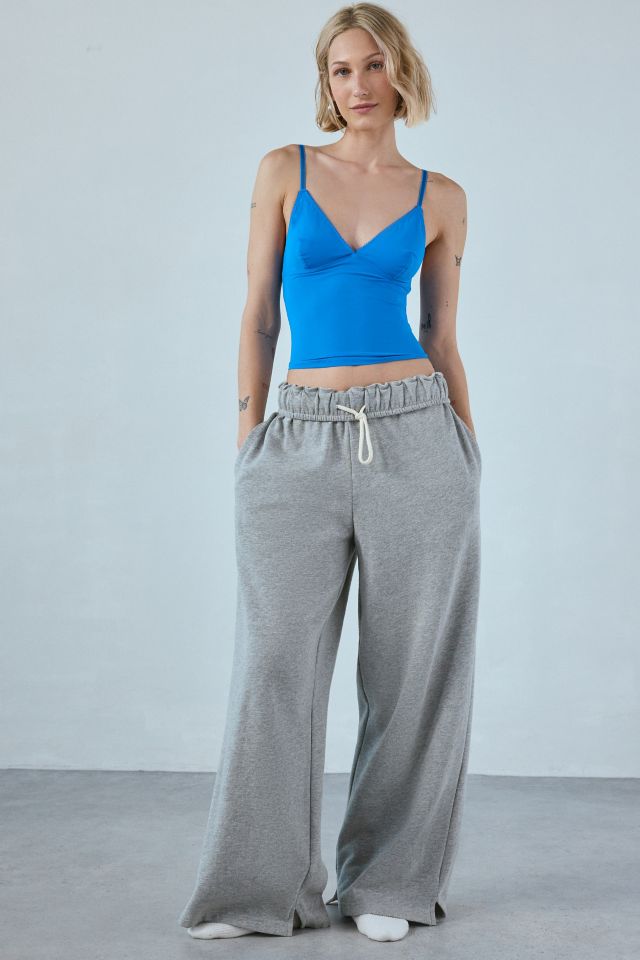 Out From Under Je T'aime Mesh Cropped V-Neck Cami #2