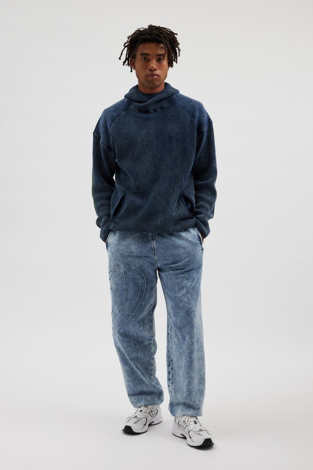 Diesel Lab-S2 Washed Denim Track Pant #2
