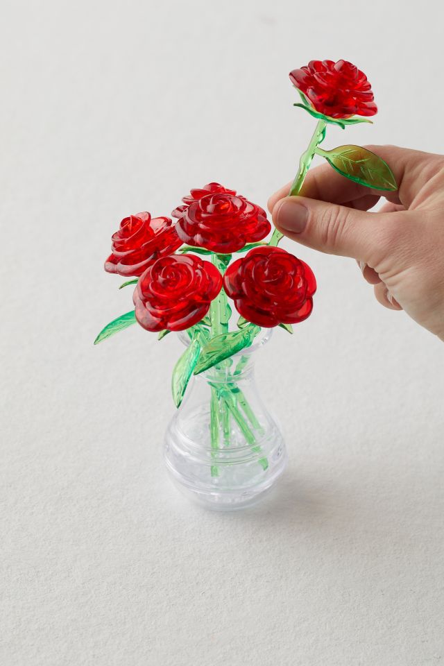 Casse-tête en Cristal 3D Rose Original #1