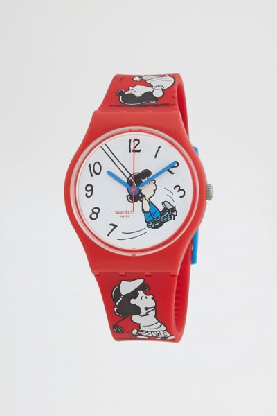 Swatch Peanuts Klunk Quartz Watch