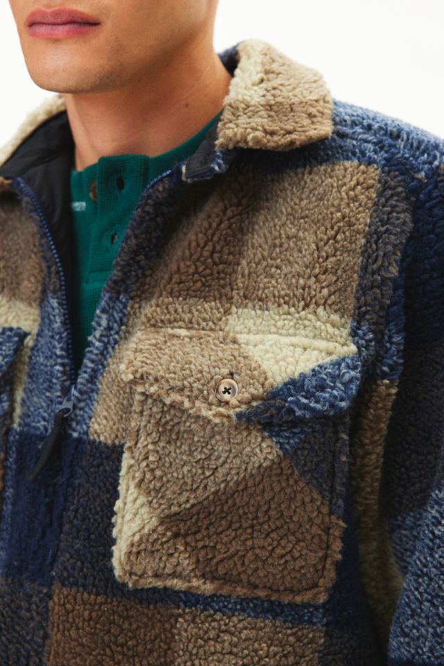 KAVU McCord Creek Check Fleece Jacket #3