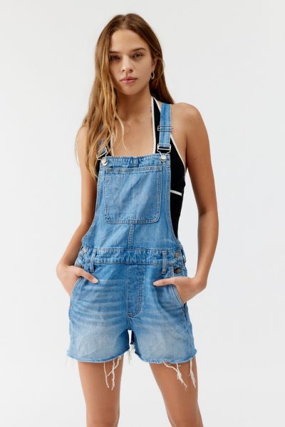 Jean on sale bibs shorts