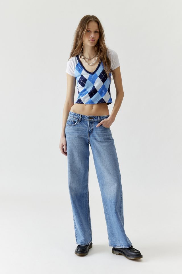 Urban Renewal Remade Argyle Cropped Tank Top #2