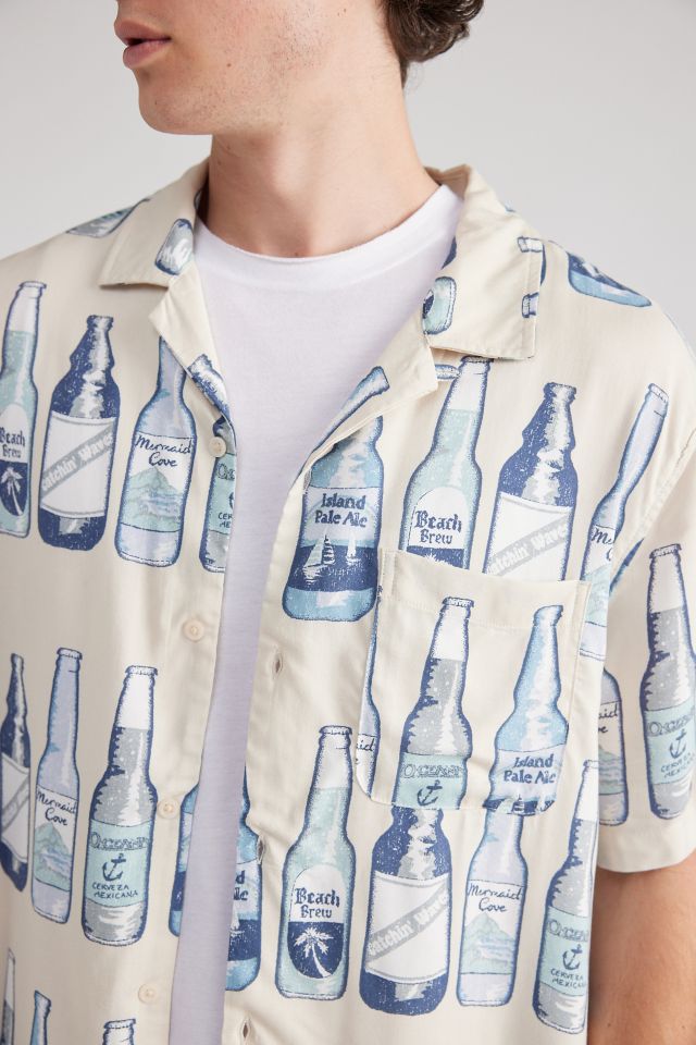 BDG Drinks Printed Short Sleeve Shirt #3
