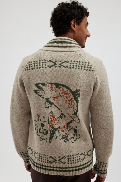 Pendleton Salmon Falls Zip Cardigan | Urban Outfitters