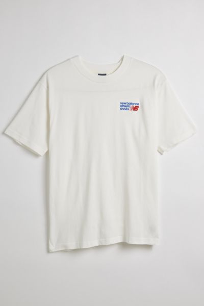 New Balance Athletic Shoes Embroidered Logo Tee