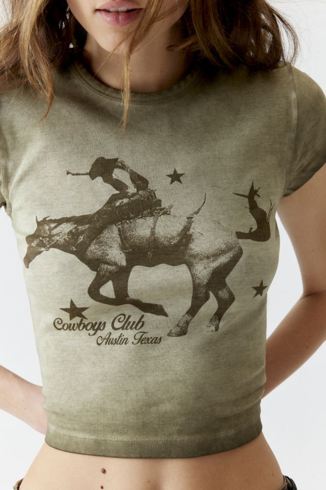 Tee Bébé Délavé Club Cowboys #2