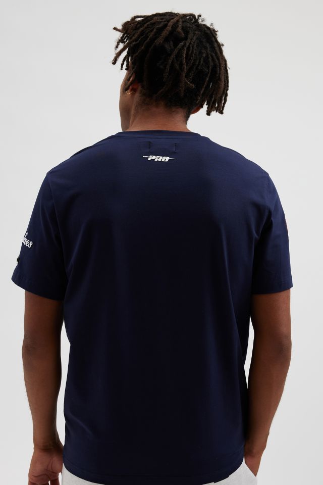 T-shirt Pro Standard MLB New York Yankees avec logo d'équipe divisé #1