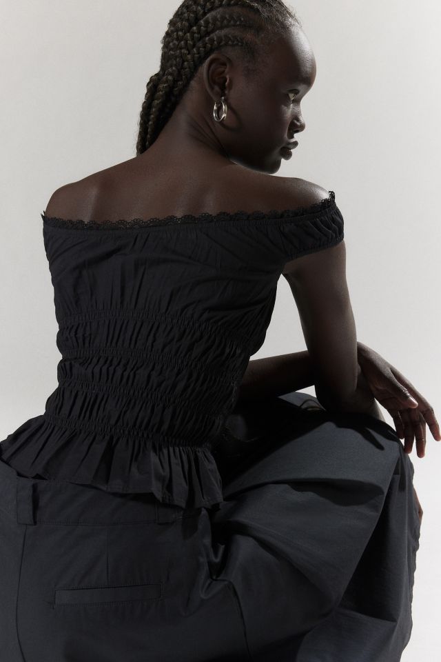 Motel Xavinia Off-The-Shoulder Top #3
