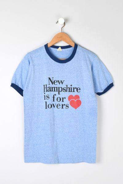 Vintage 70s New Hampshire is for Lovers Ringer T-Shirt Vintage 70s New Hampshire is for Lovers Ringer T-Shirt
