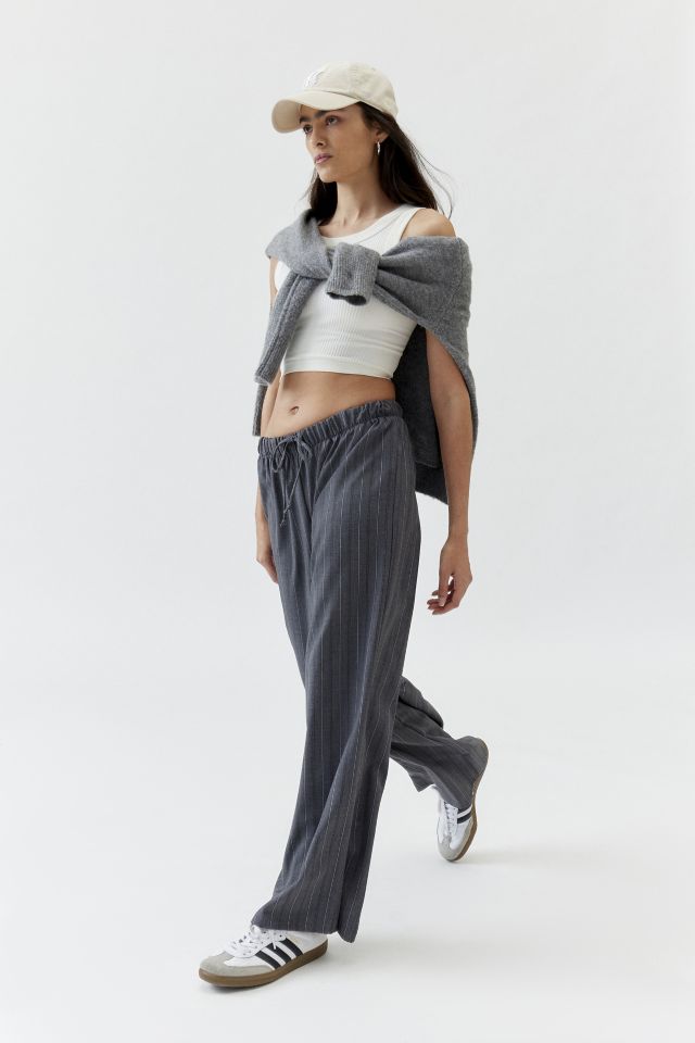 Urban Renewal Remnants Pinstripe Pull-On Trouser Pant #1