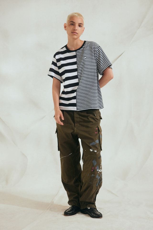 Peau De Loup X Tegan And Sara Foundation UO Exclusive Spliced Striped Tee #3