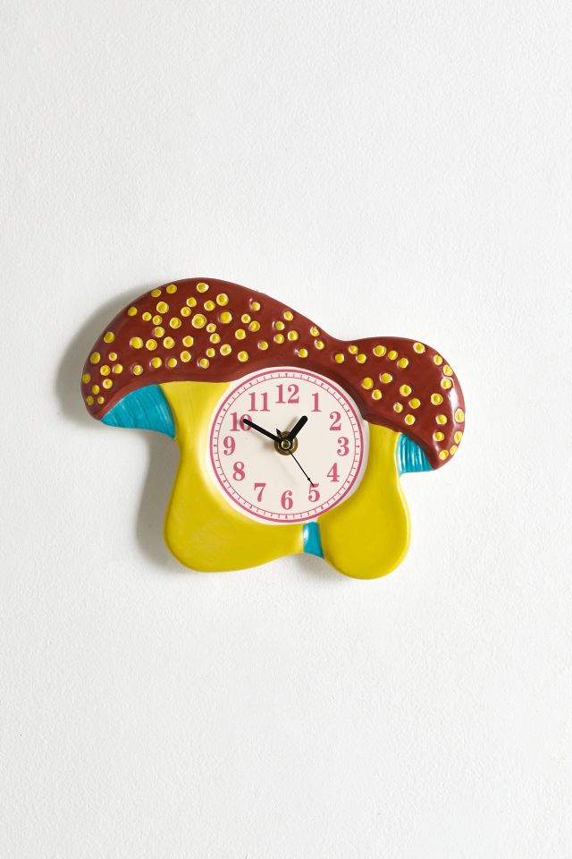 Mushroom Buddies Wall Clock #1