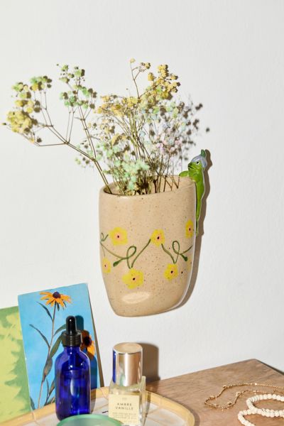 Flower Frog Wall Mounted Vase