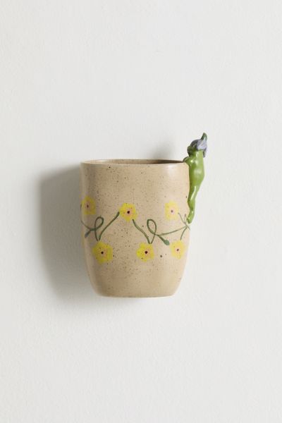Flower Frog Wall Mounted Vase