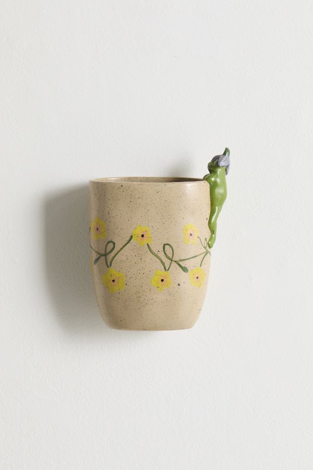 Flower Frog Wall Mounted Vase #1
