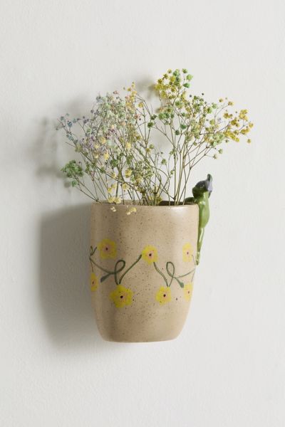 Flower Frog Wall Mounted Vase