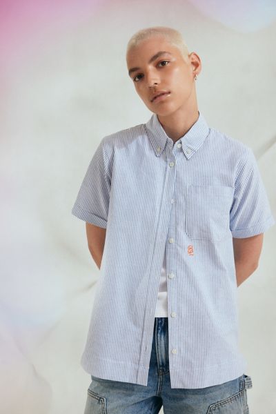 Peau De Loup X Tegan And Sara Foundation UO Exclusive Oxford Striped Button-Down Shirt