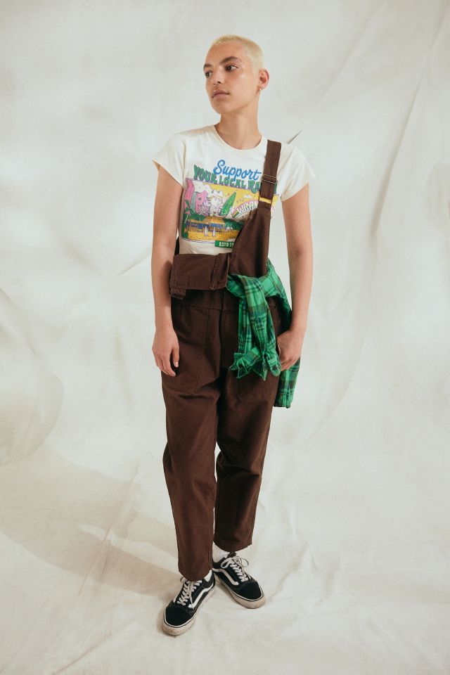 Peau De Loup X Tegan And Sara Foundation UO Exclusive Heavyweight Twill Overall #1
