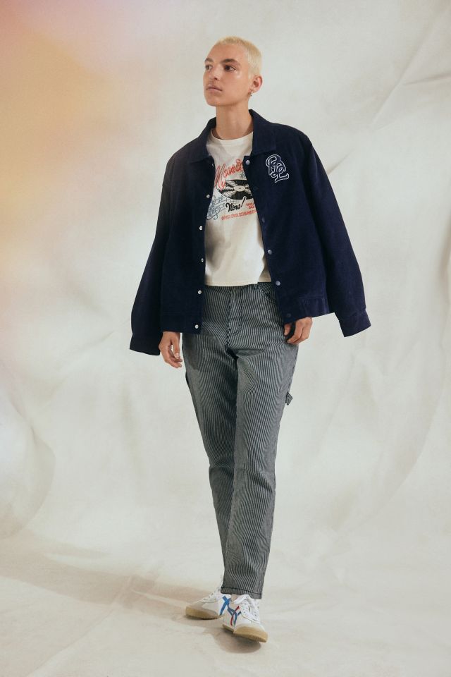 Peau De Loup X Tegan And Sara Foundation UO Exclusive Railroad Striped Carpenter Pant #3
